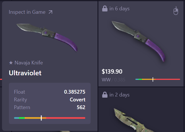 Sammlung der besten günstigen CS2-Knives unter 150 