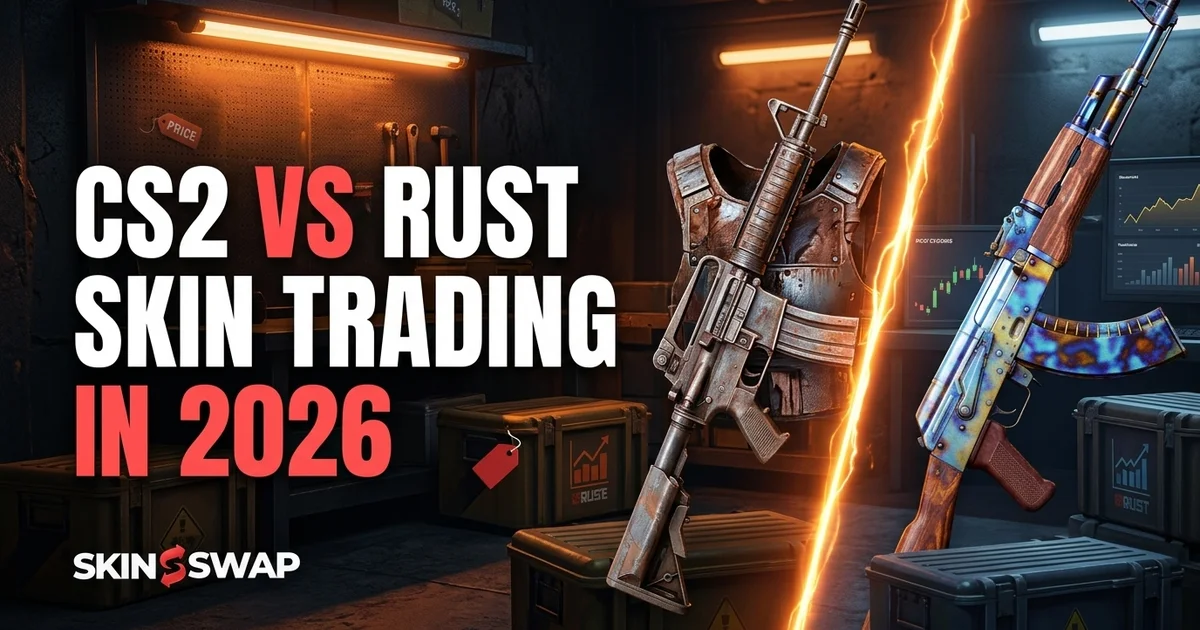 CS2 vs RUST Skin Trading in 2026: How the Two Markets Differ - SkinSwap ...