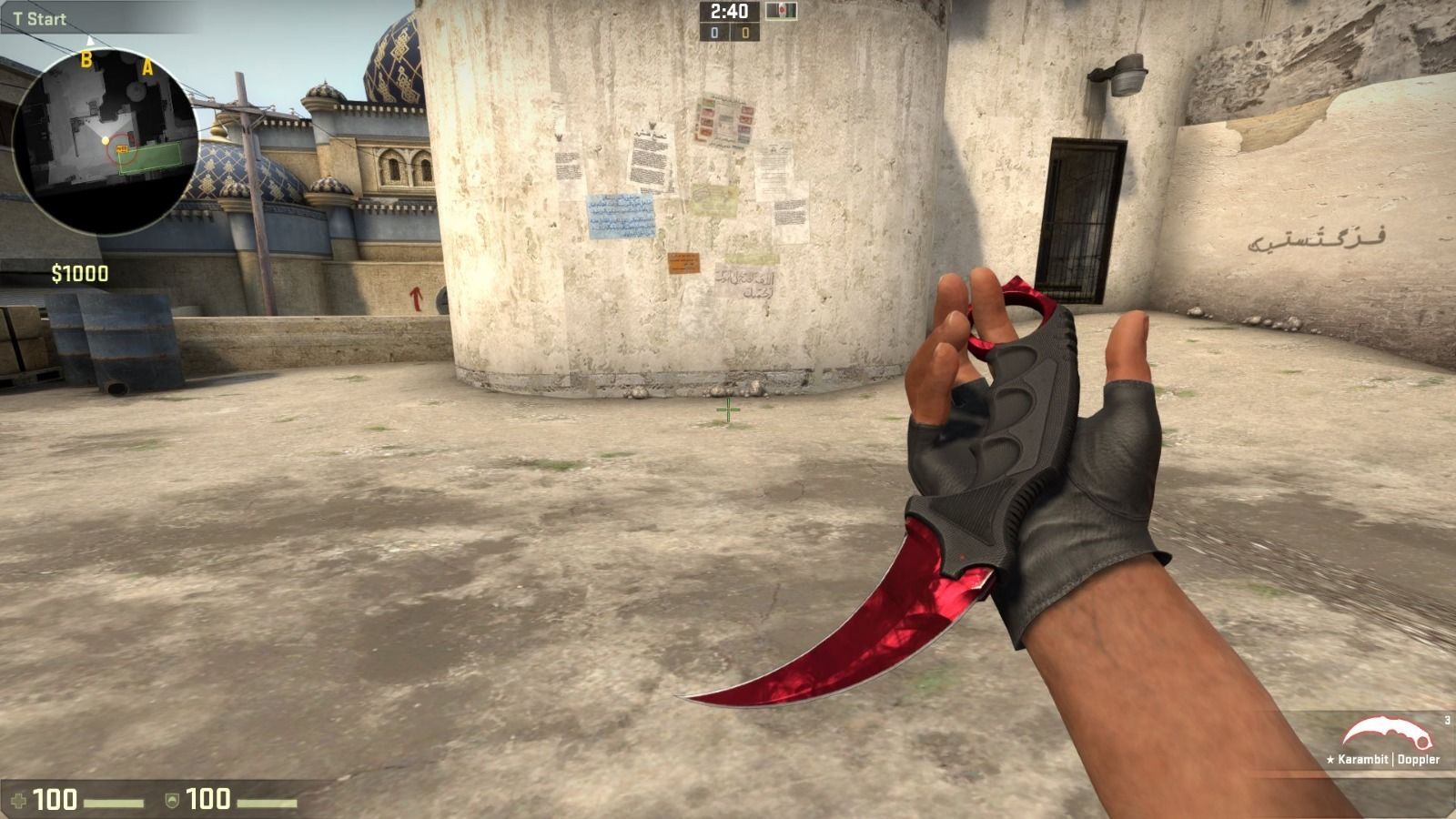 Doppler Ruby knife