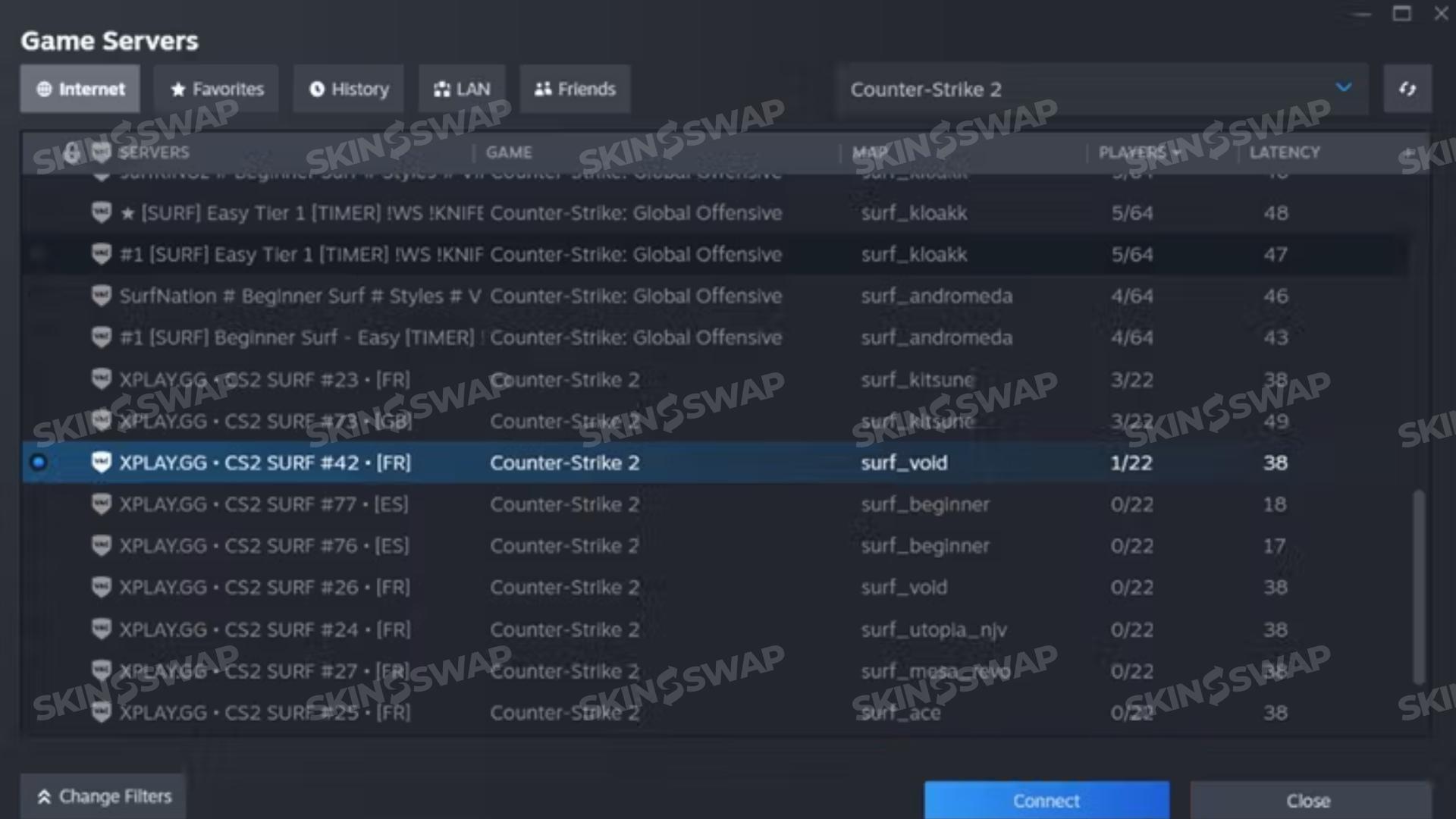 Community Servers List