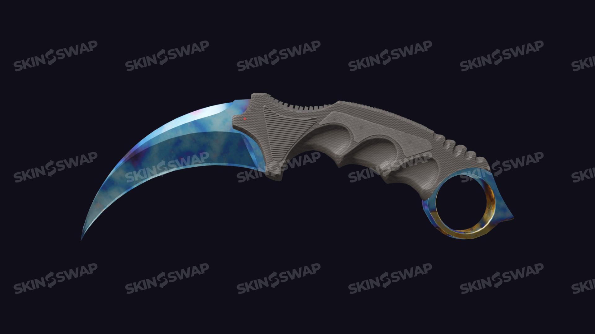 Karambit Case Hardened Blue Gem 387