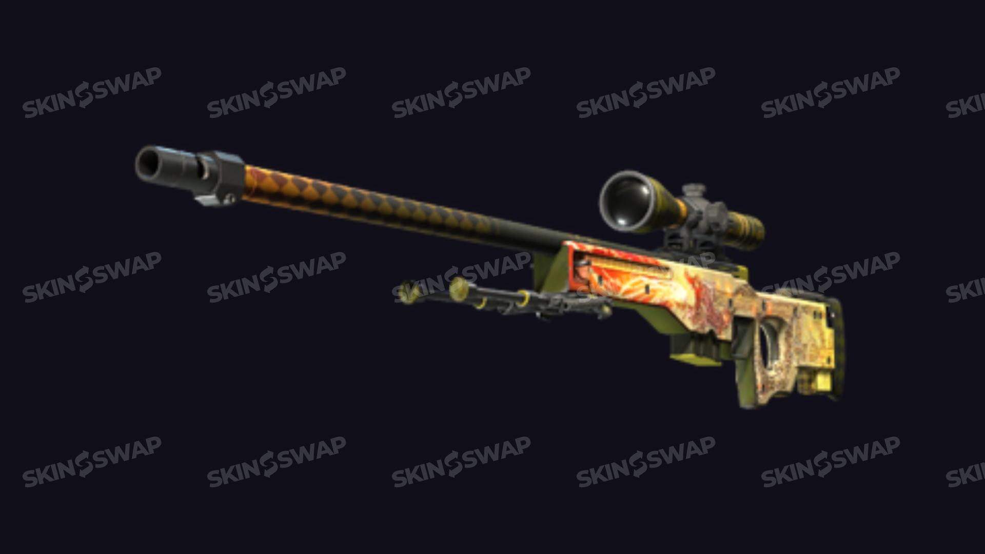 AWP Dragon Lore legendary mythical dragon skin